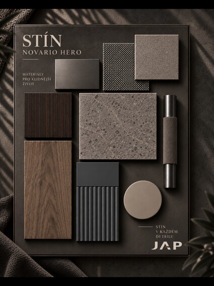Moodboard není koláž. Je to první zkouška budoucího interiéru. Ještě …